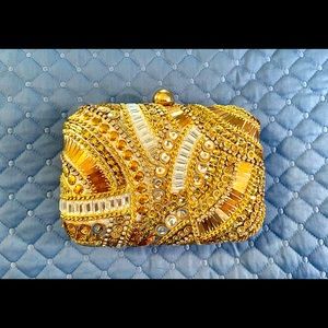 INC Beaded/Sequined Glam Clutch (NWT)